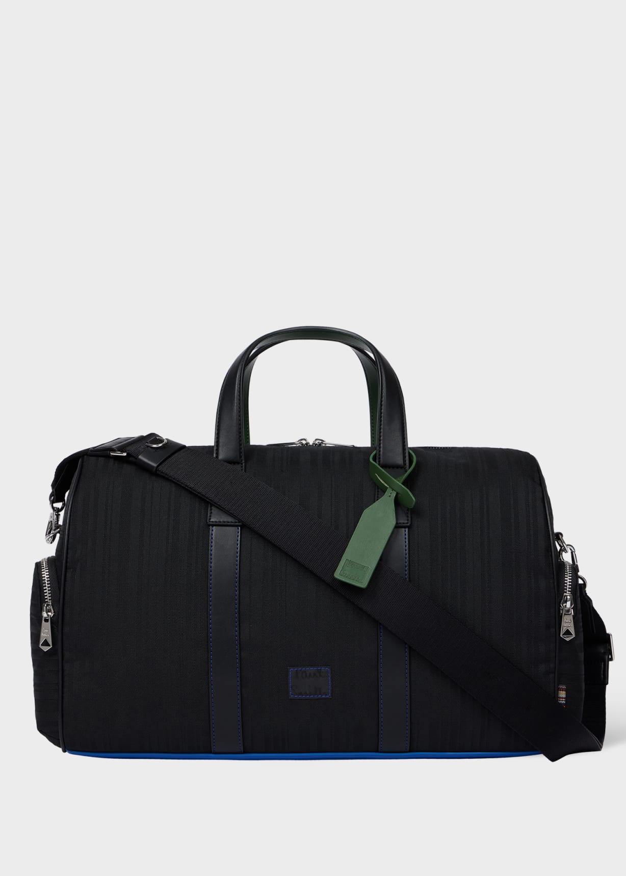 Paul Smith, Paul Smith X Mini - Black Shadow Stripe Day Holdall