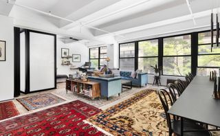 A NY loft with Persian rugs