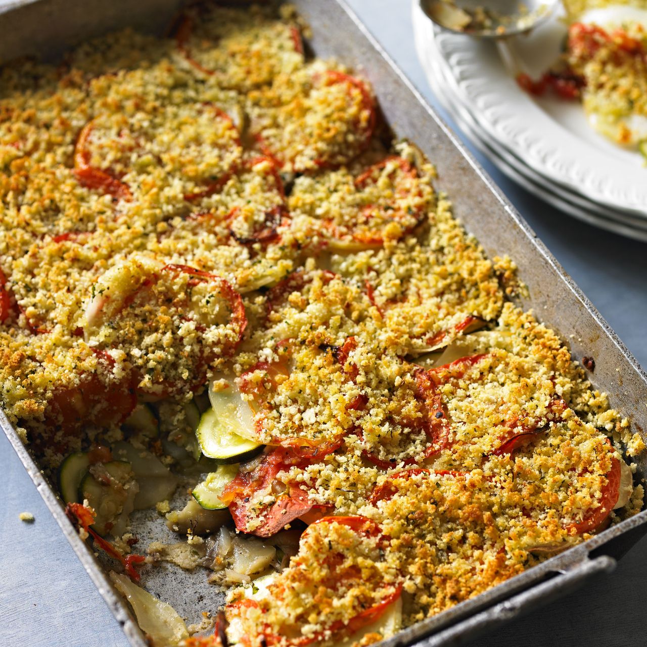 Mediterranean vegetable gratin recipe