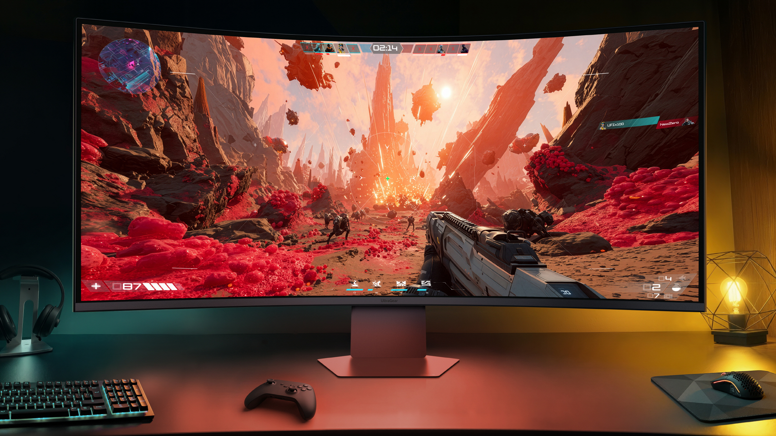 LG UltraGear evo gaming monitor