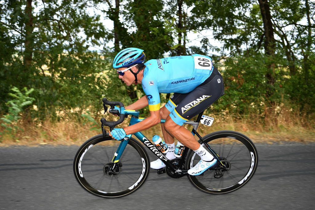 CAP DCOUVERTE FRANCE AUGUST 02 Luis Leon Sanchez Gil of Spain of Colombia and Astana Pro Team during the 44th La Route dOccitanie La Depeche du Midi 2020 Stage 2 a 1745km stage from Carcassonne to Cap Dcouverte 344m RouteOccitanie RDO2020 on August 02 2020 in Cap Dcouverte France Photo by Justin SetterfieldGetty Images