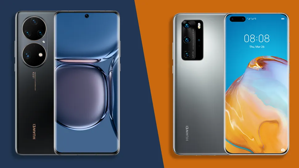 مقایسه Huawei P50 Pro با Huawei P40 Pro