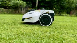 Mammotion YUKA 1500 on lawn