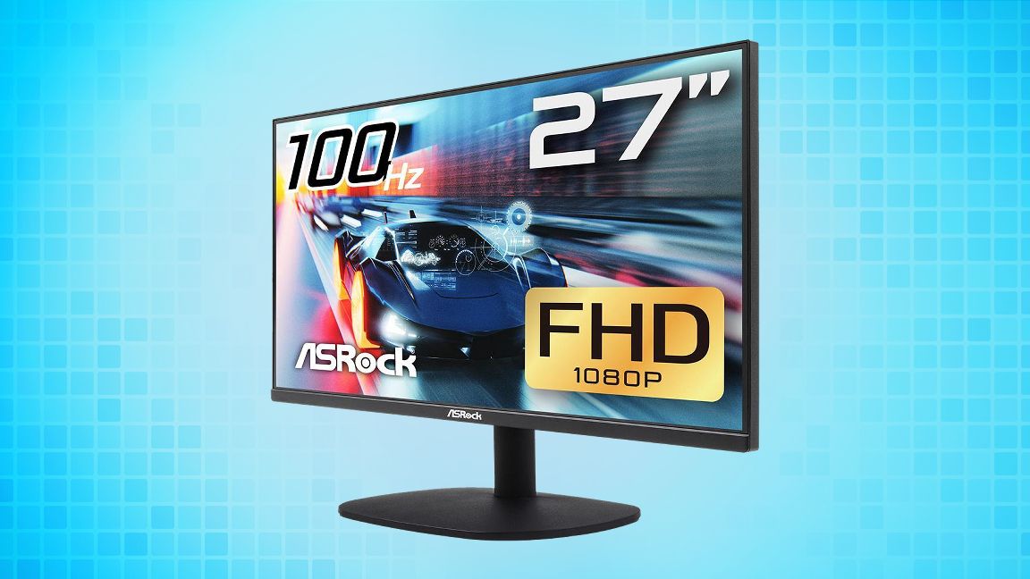 ASRock 27-Inch FHD IPS Monitor Only $69 at Newegg after Rebate