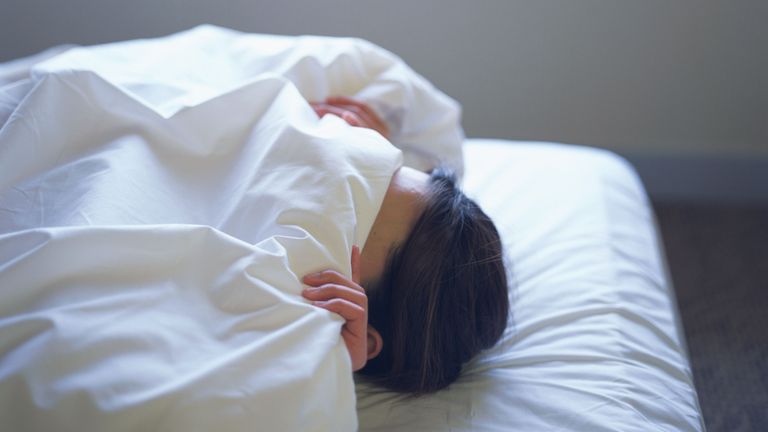Bed sheet, Bed, Comfort, Furniture, Bedding, Nap, Room, Textile, Linens, Leg,