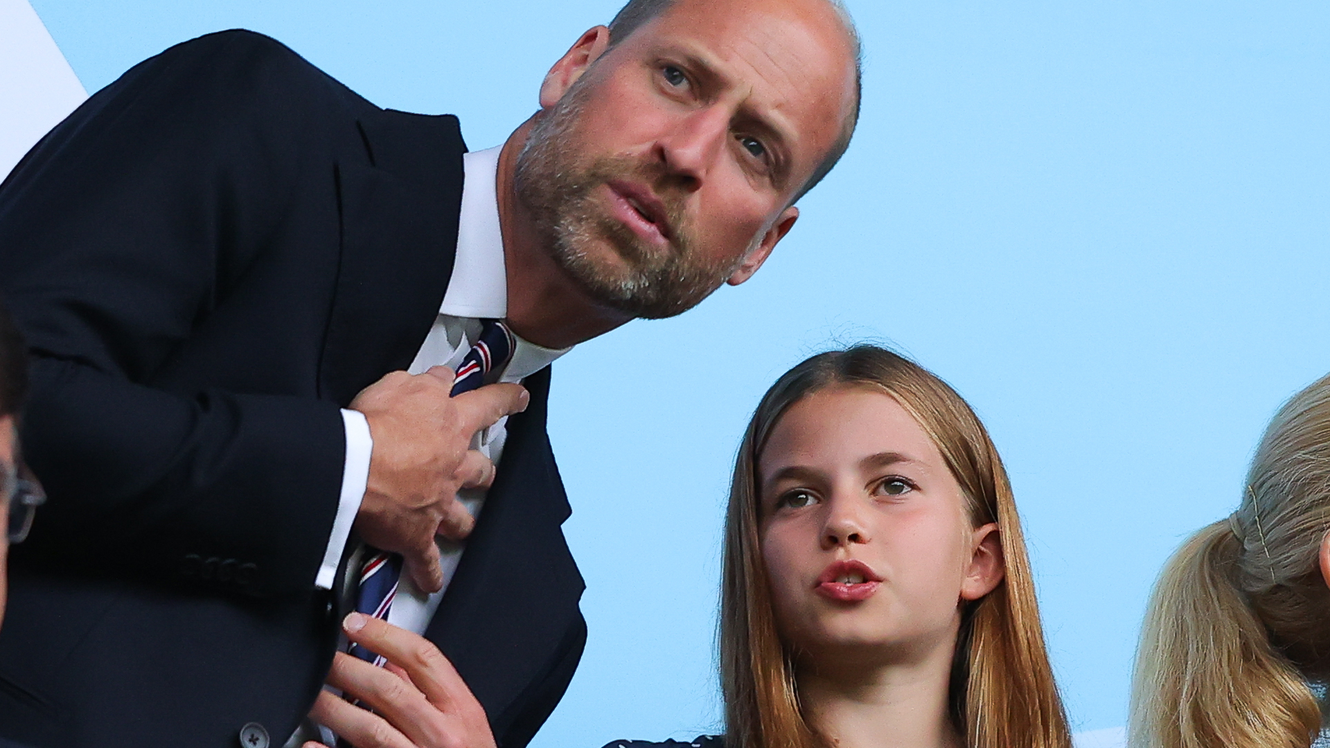 Prince William and Princess Charlotte