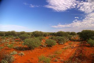 Australia’s red soil might mimic the soil of Mars.