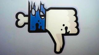 Facebook thumbs down