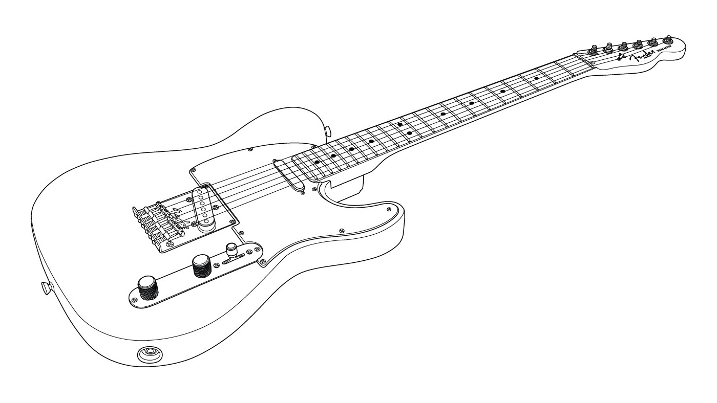 The timeless form of the Telecaster