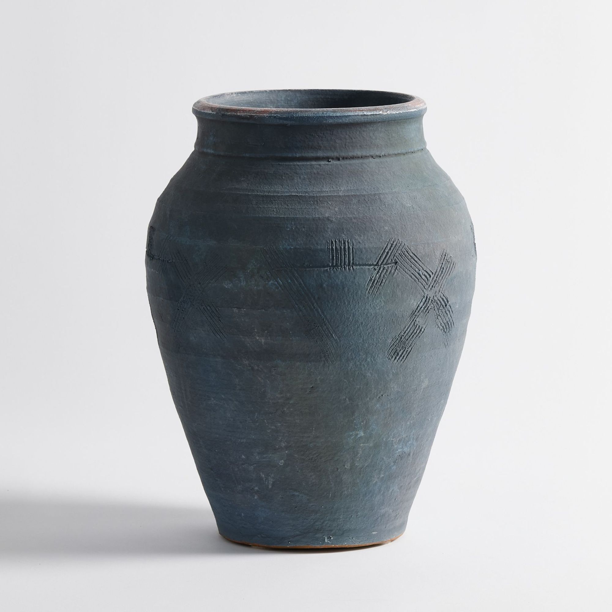 Indigo Artisan Handcrafted Ceramic Collection (Large vase)