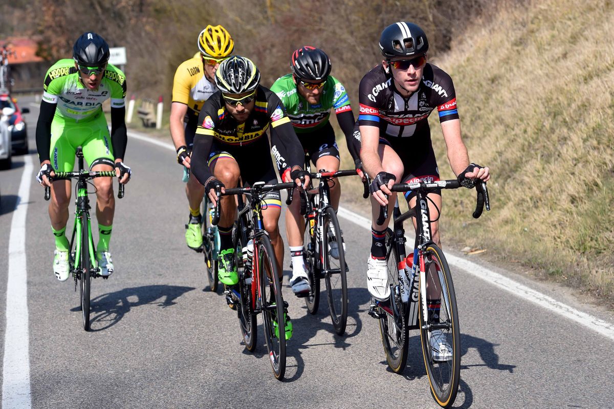 Chad Haga (Giant-Alpecin) in the break