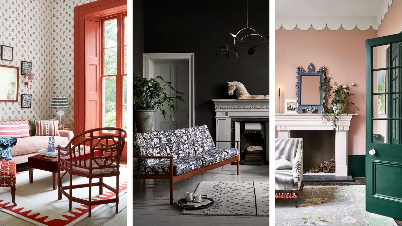 three living room color combinations