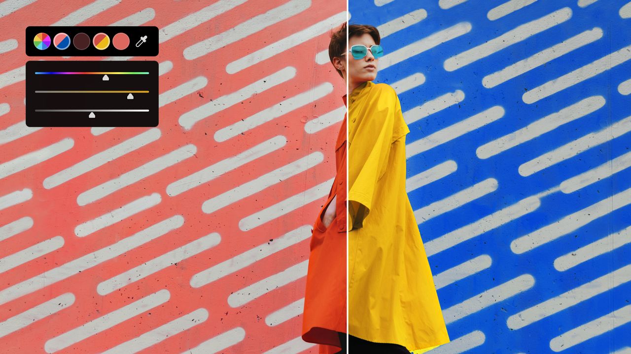 Screenshots from Adobe Creative Cloud software