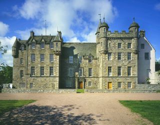 The East front of Cullen House, Banffshire.