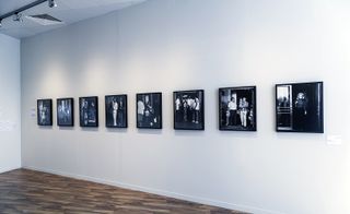 installation view of Orange Gallery at Dubai Photo Exhibition