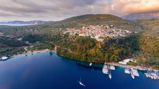 Meganisi island in Greece