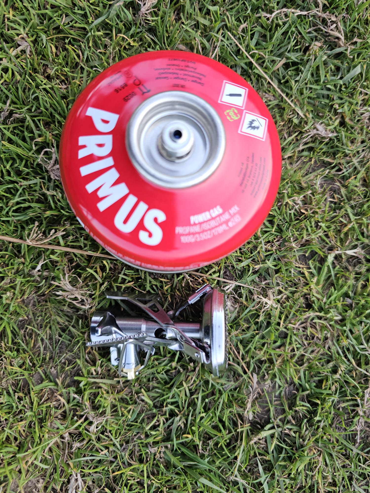 Primus Micron iii stove and gas cannister