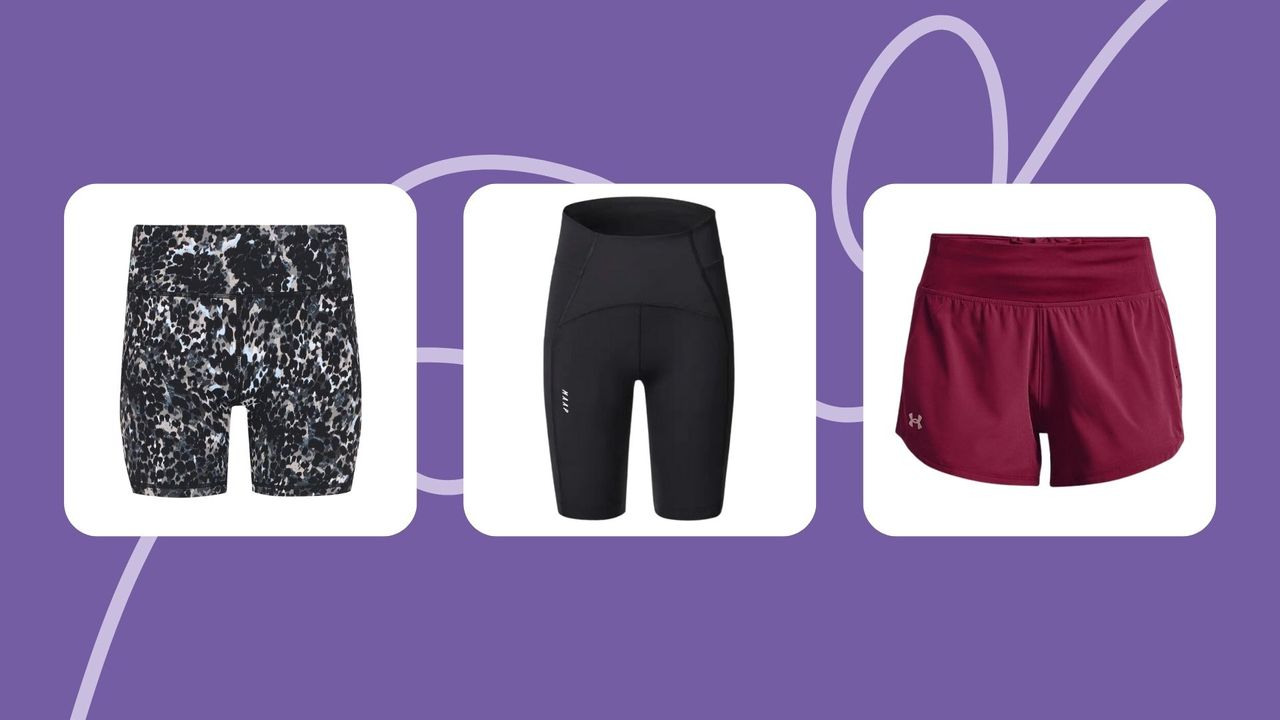 A selection of the best running shorts for women tried and tested by woman&amp;home health team, including Sweaty Betty, MAAP and Under Armour