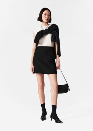 A-Line Mini Skirt