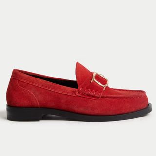 M&S Suede Trim Loafers