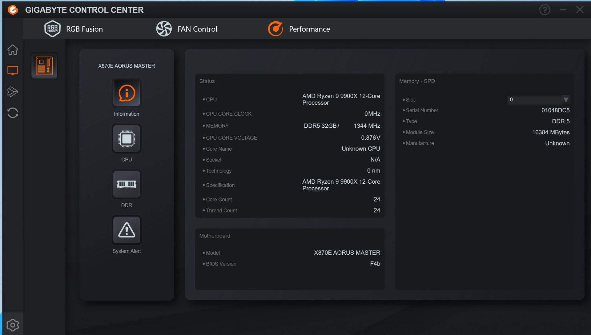 Gigabyte Z890M Aorus Elite Wifi7 Ice - Software