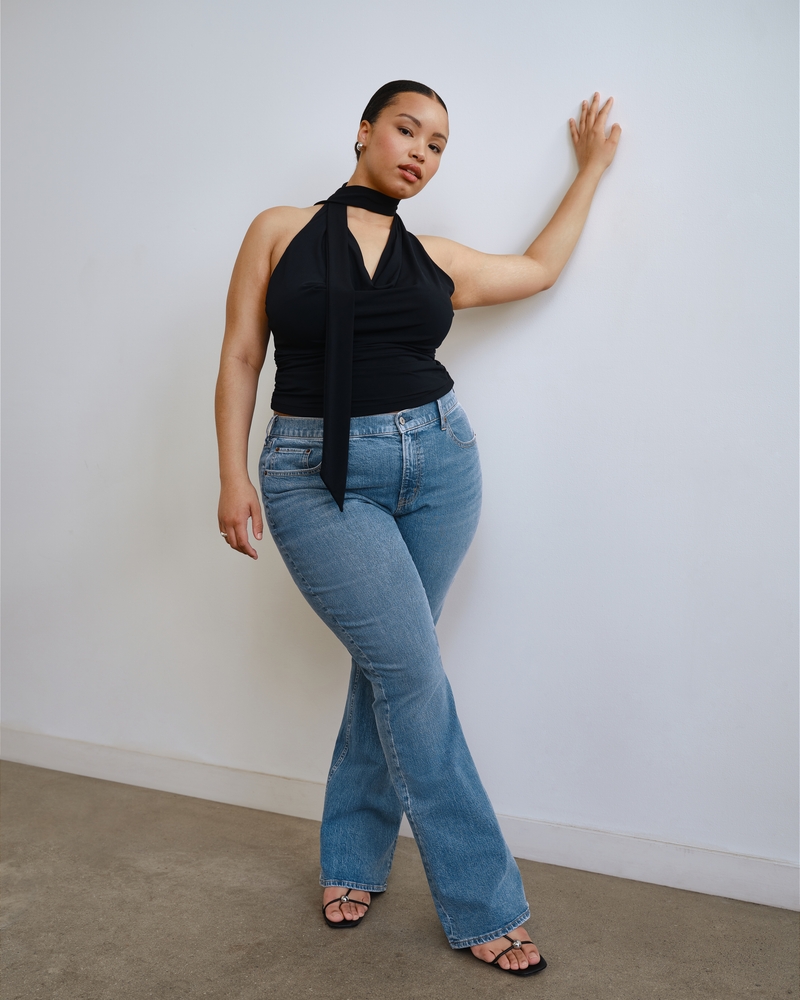 Curve Love Mid Rise Bootcut Jean