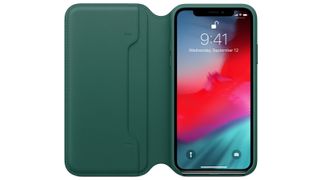 best iPhone XS cases: iPhone XS Leather Folio iPhone XS case