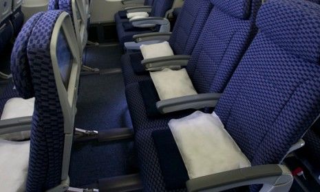 United airlines discount and car seats