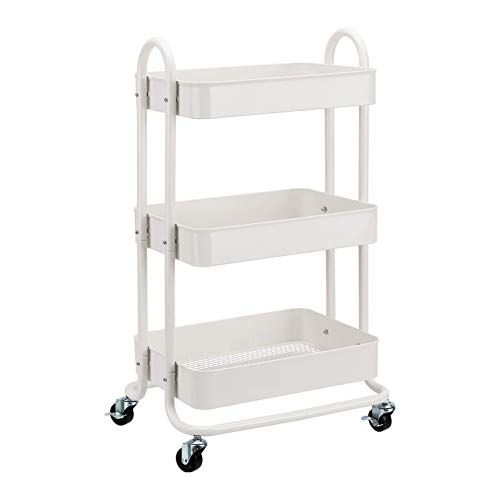 3-Tier Rolling Storage Cart