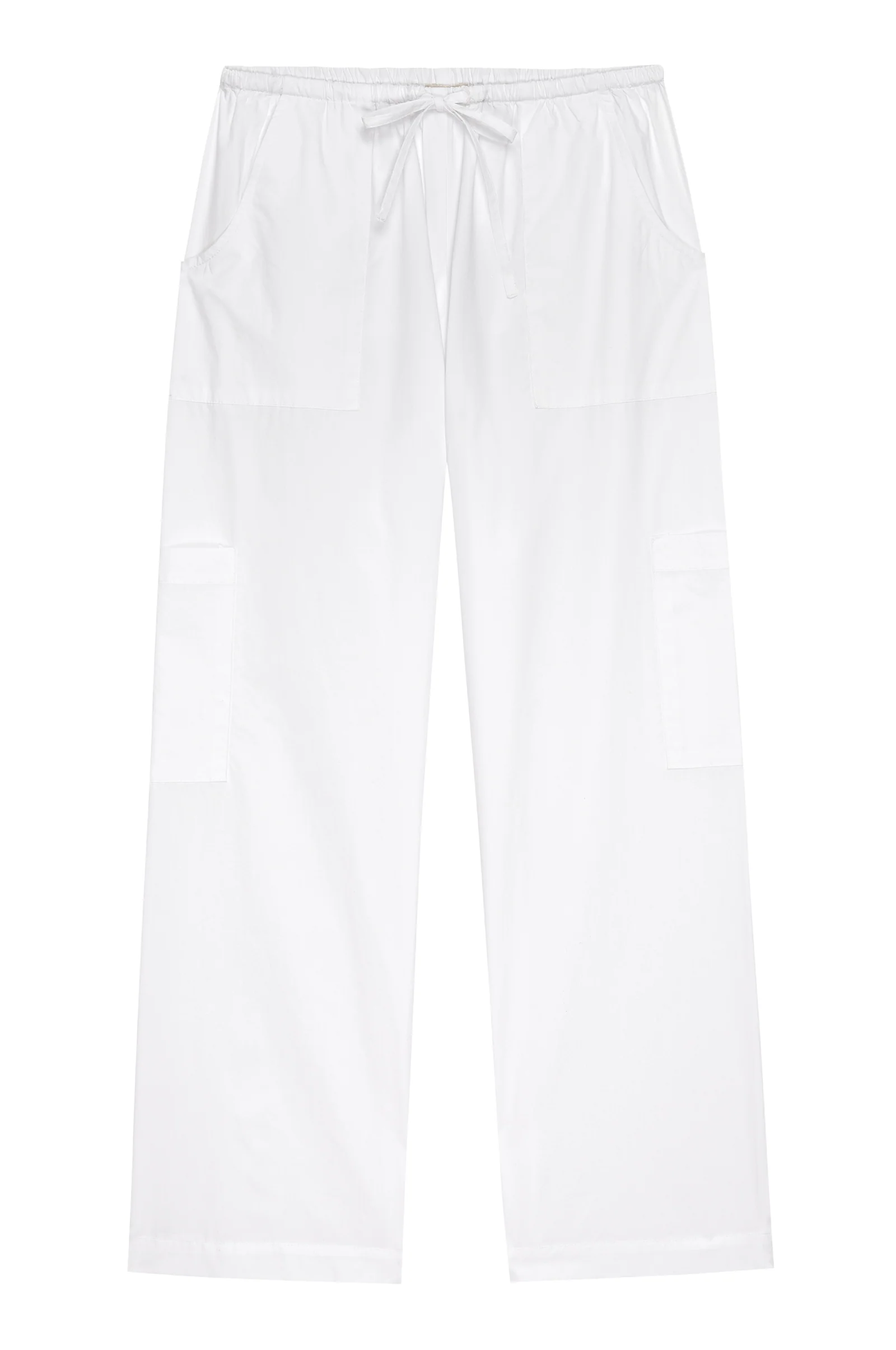 DONNI., The Pop Drawstring Cargo Pant - Powder / Powder / Xxs
