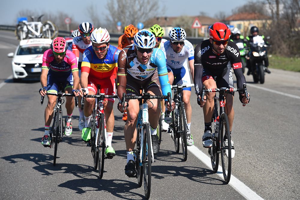Gediminas Bagdonas (AG2R La Mondiale) in the breakaway