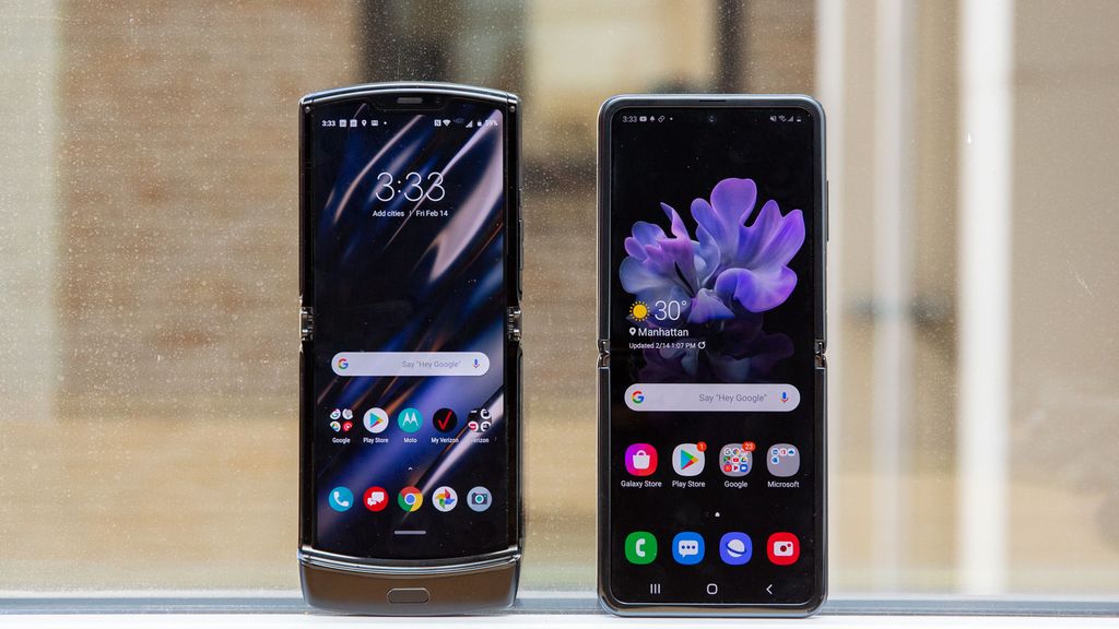 Motorola Razr vs. Samsung Galaxy Z Flip TechRadar