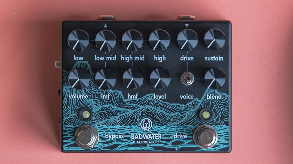 Walrus Audio unveils the Badwater, an all-in-one bass preamp and DI pedal with onboard compressor