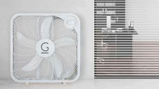 White box fan