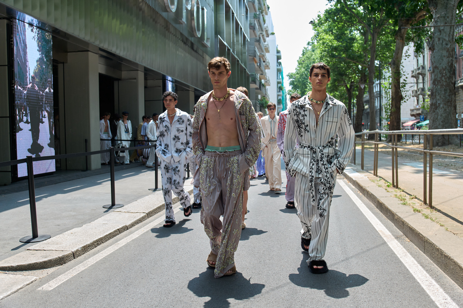 Dolce & Gabbana runway show at Milan Fashion Week Men’s S/S 2026