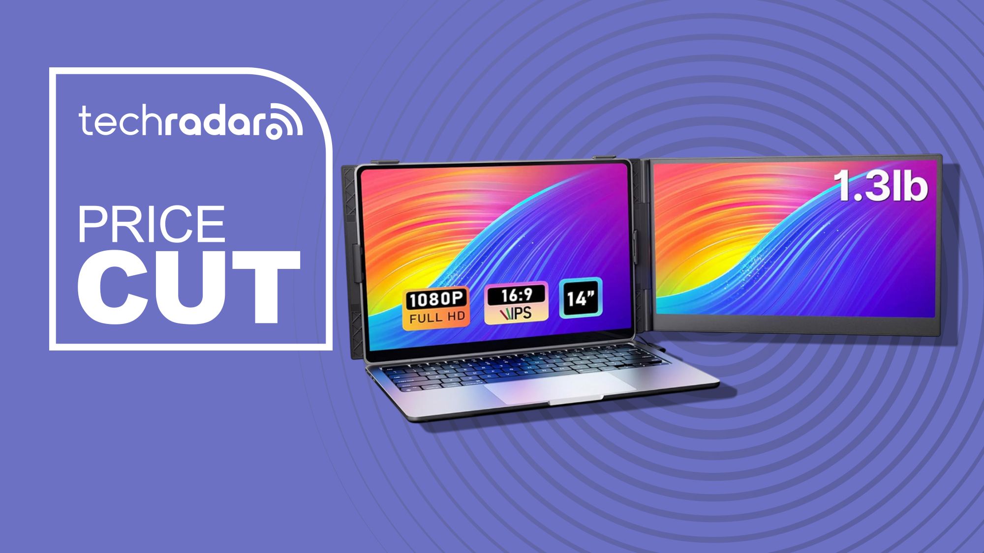 Deze laptopschermuitbreidingsdeal is een productiviteitsverhoger