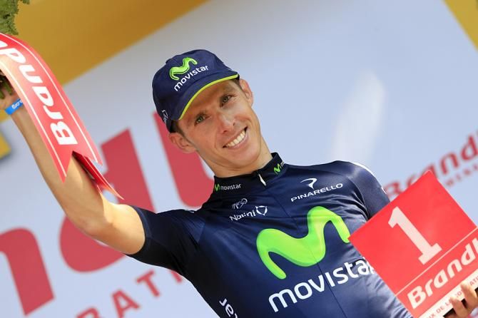 Rui Costa (Movistar) was named most aggressive rider.