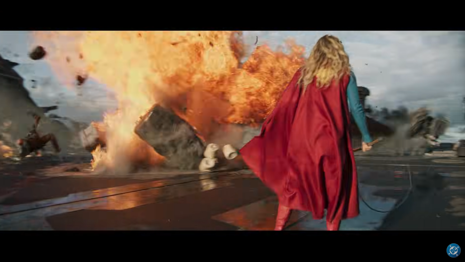 Milly Alcock as Kara Zor-El in the &quot;Supergirl&quot; (2026) teaser trailer.