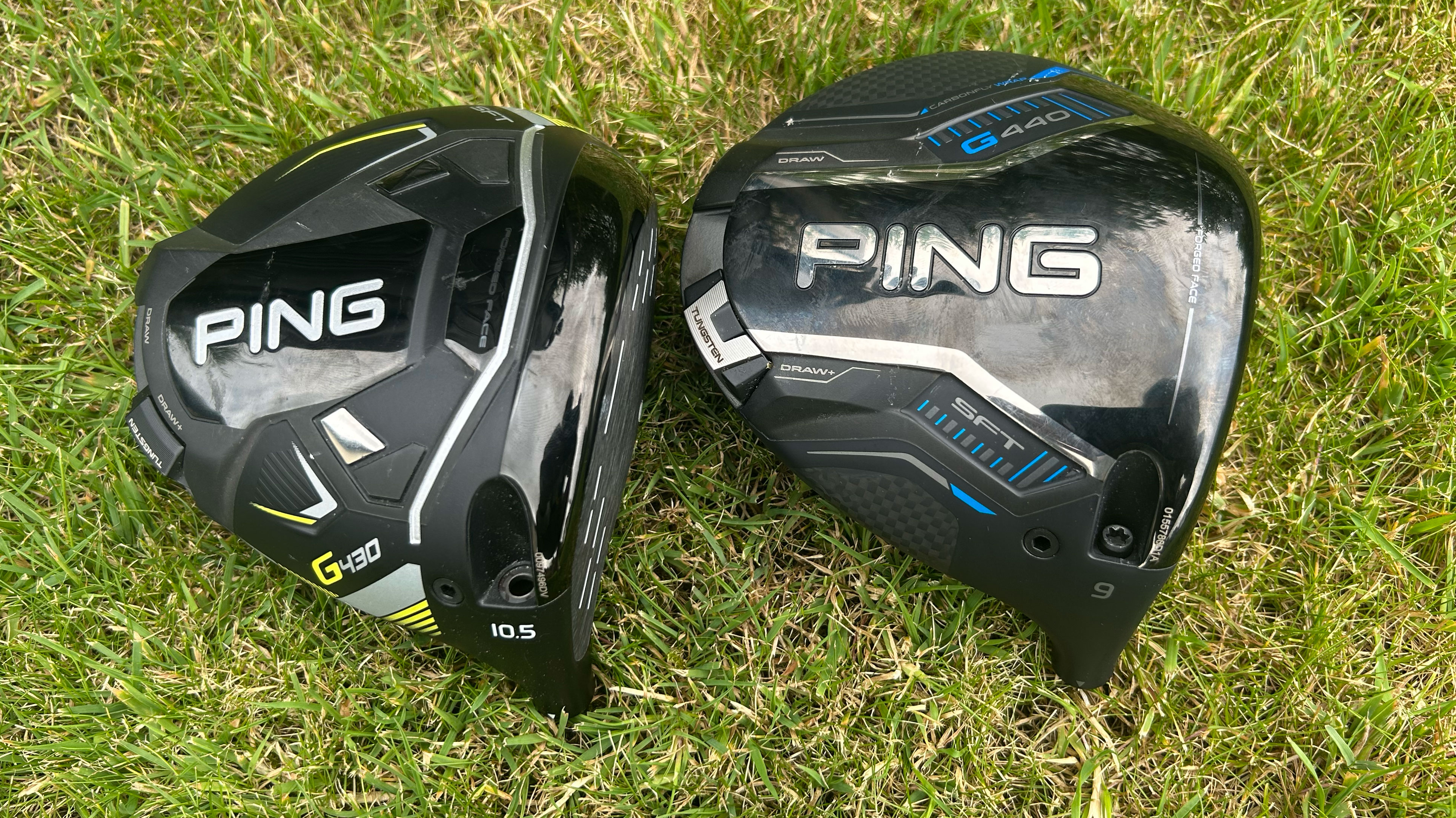Photo of two Ping drivers