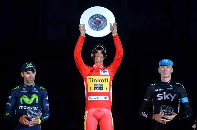 Alberto Contador (Tinkoff-Saxo) winner of the 2014 Vuelta a Espa&ntilde;a