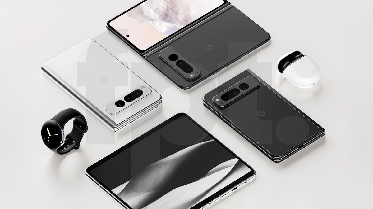 Pixel Fold fan renders