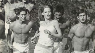 Abercrombie & Fitch ad as shown in White Hot: The Rise & Fall of Abercrombie & Fitch