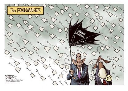 Obama weathers the storm?