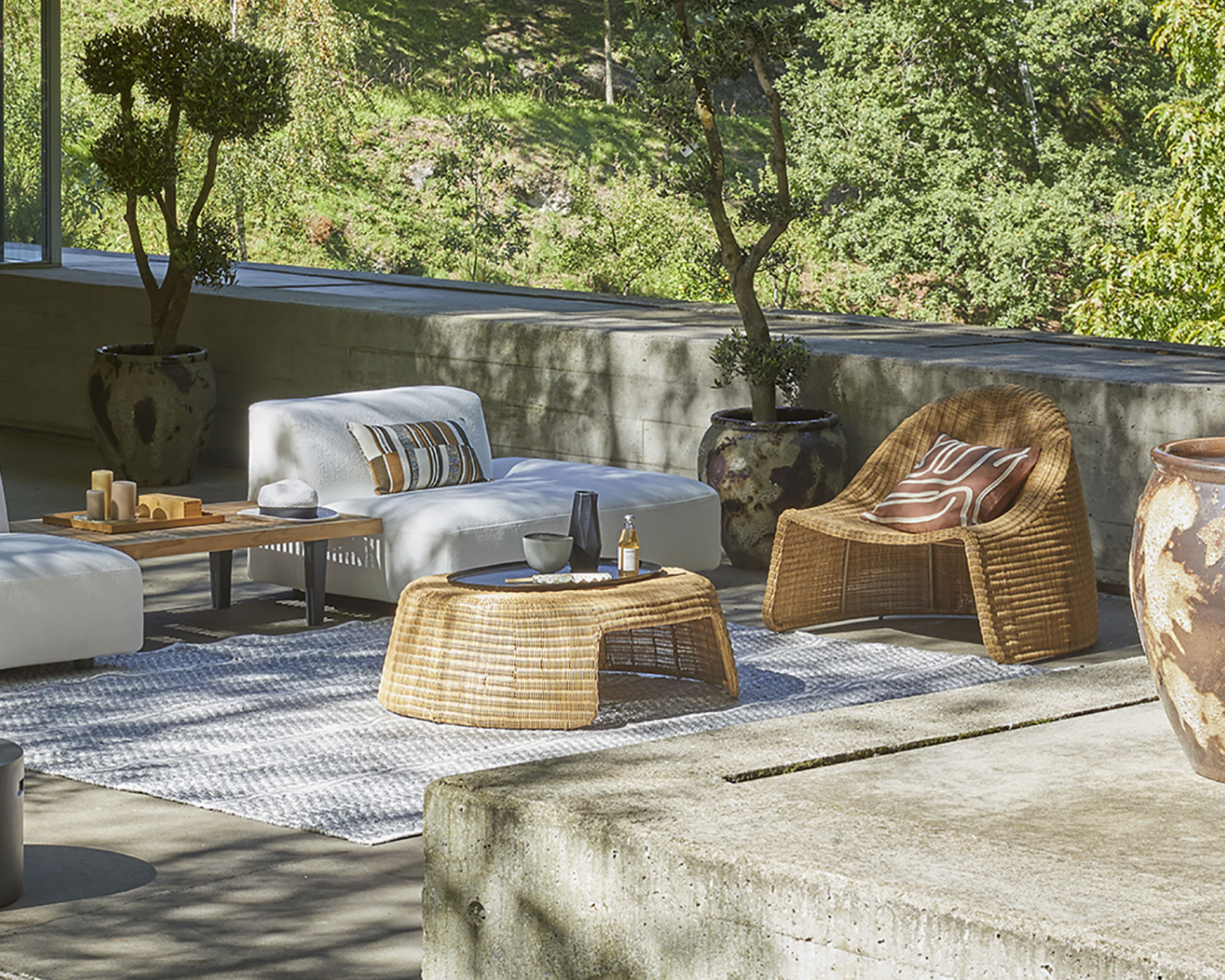 Wicker outdoor furniture trend is making a comeback | Homes & Gardens