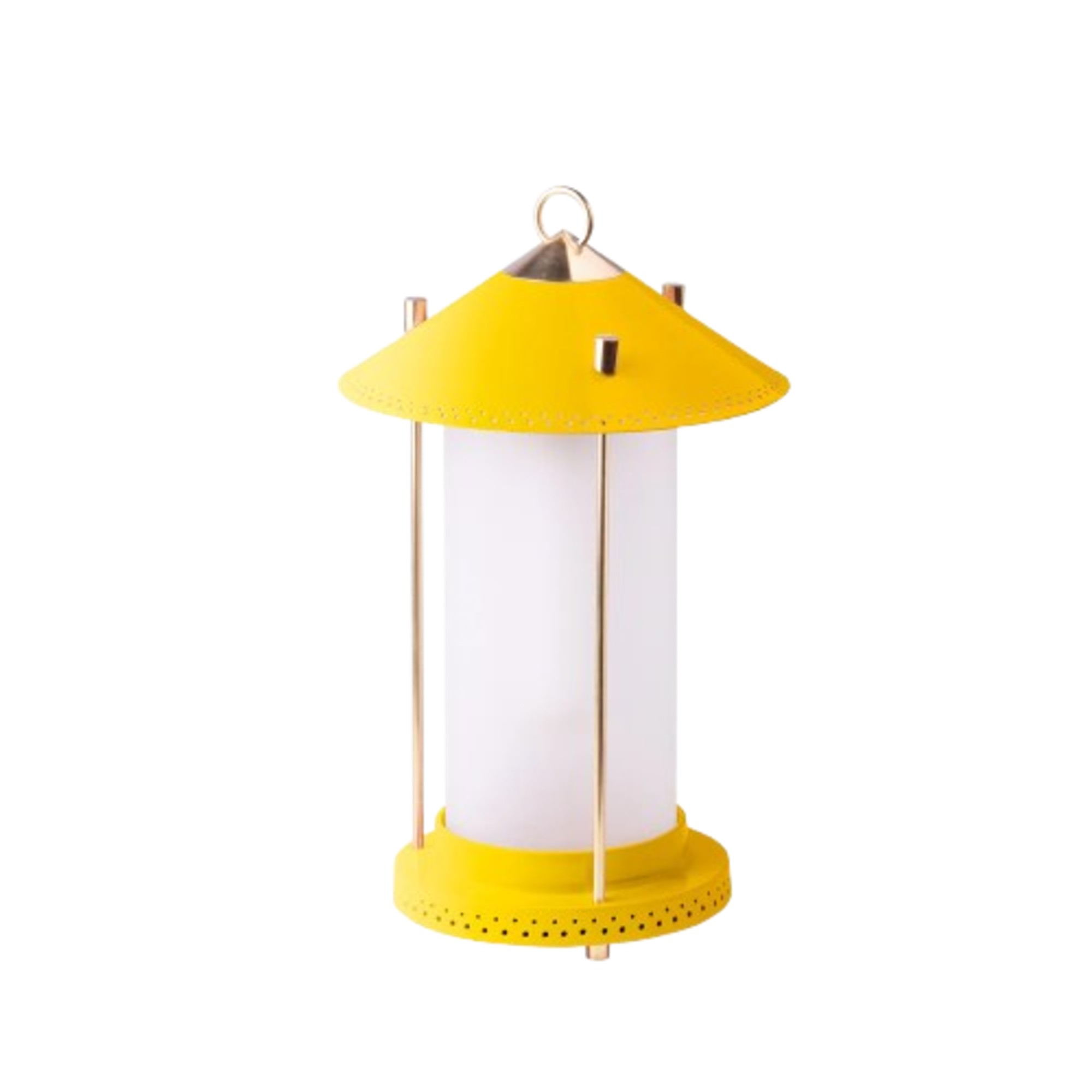 Pooky x Novogratz medium stefan rechargeable lantern in sand