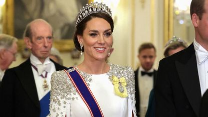 Kate Middleton wears the Lover's Knot Tiara