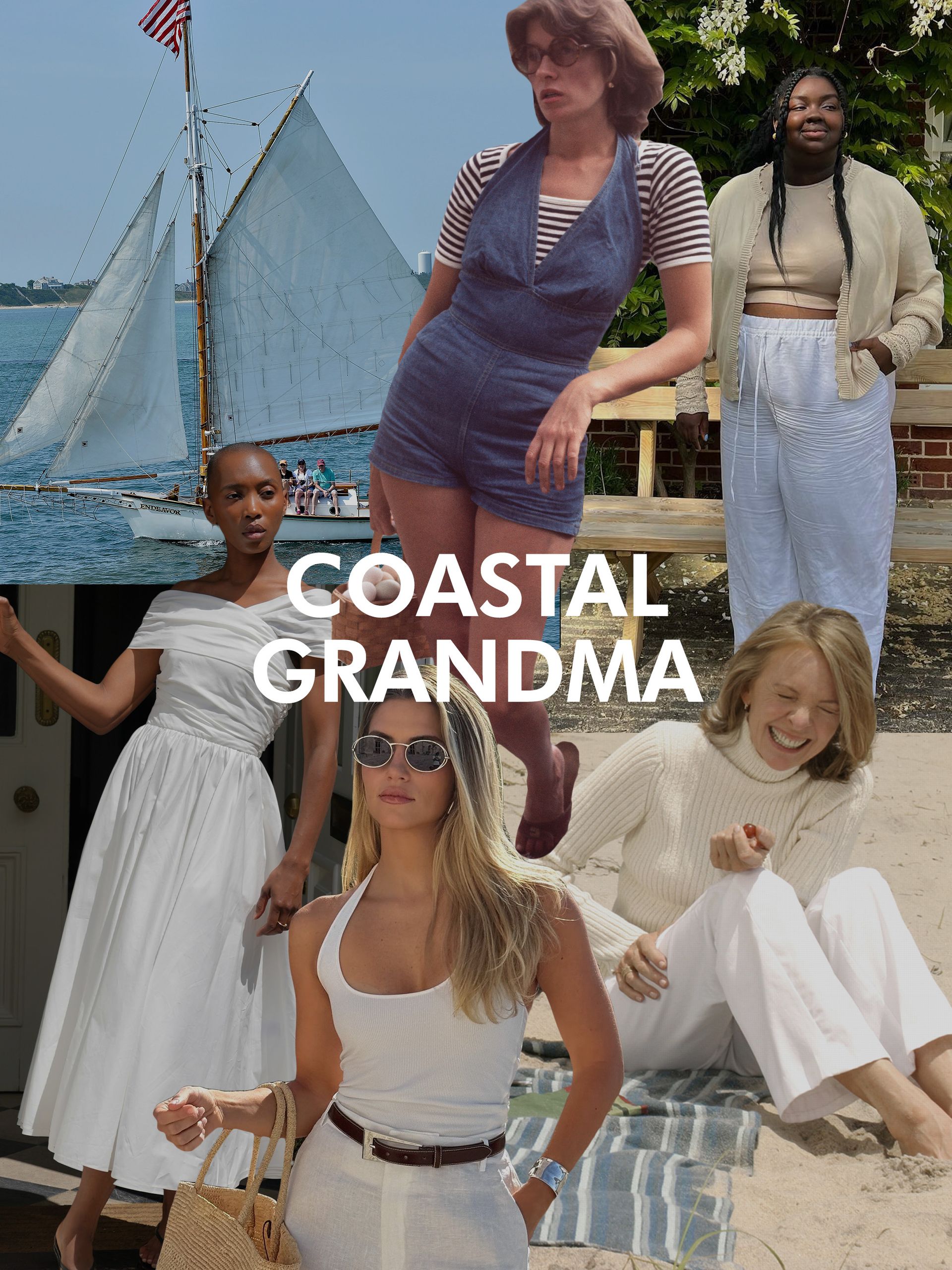 Coastal Grandma aesthetic