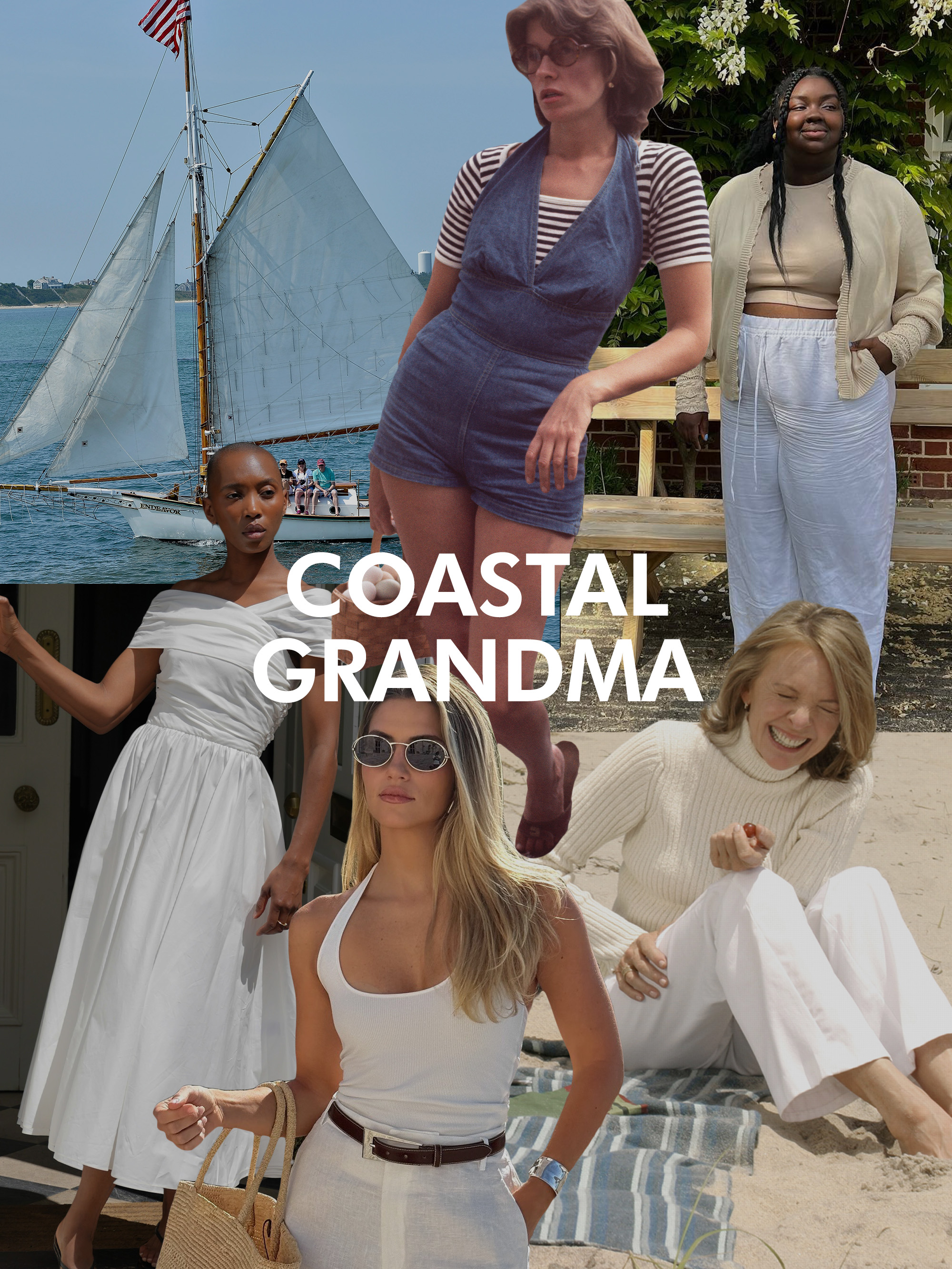 Coastal Grandma aesthetic