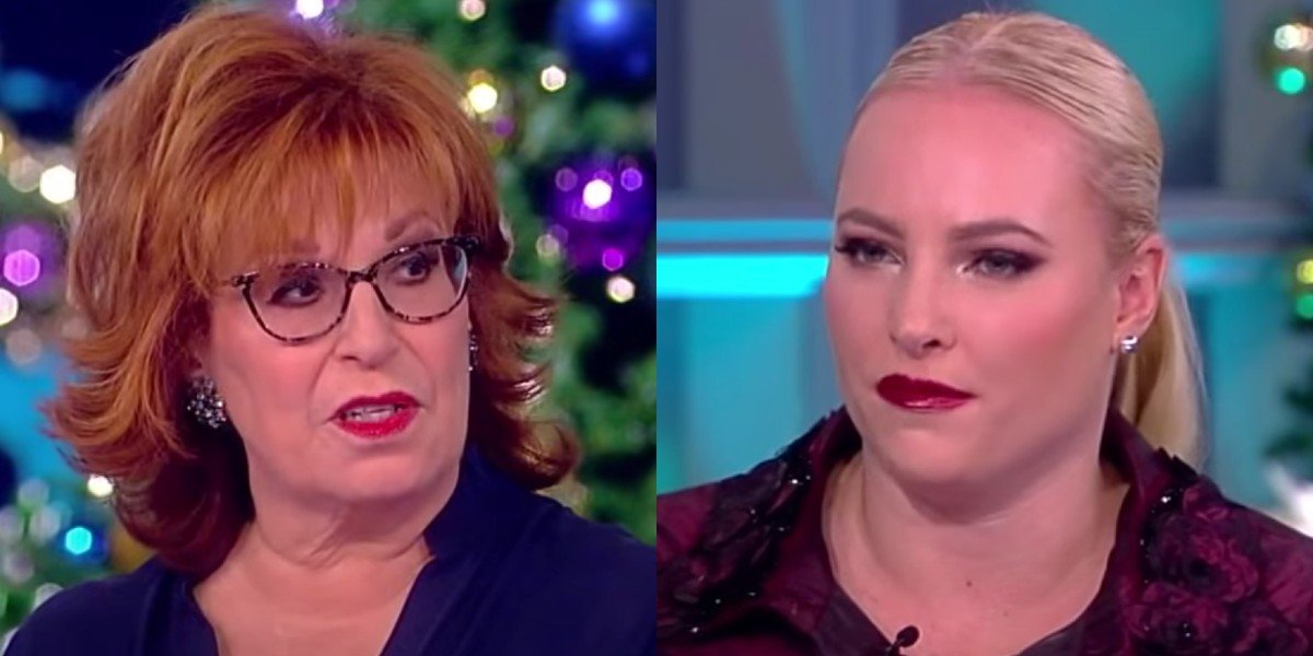 Joy Behar and Meghan McCain on The View