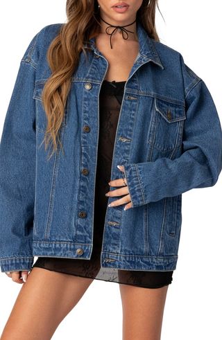 Dalia Oversize Denim Jacket